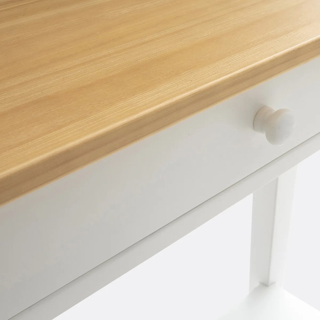 Console 1 lade in massief dennenhout, Alvina