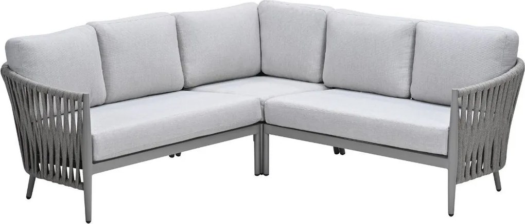 Garden Impressions Devin loungebank 4-delig - taupe
