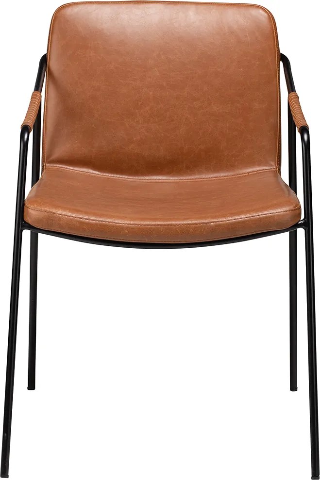 Dan-Form Boto Design Eetkamerstoel Bruin Kunstleer