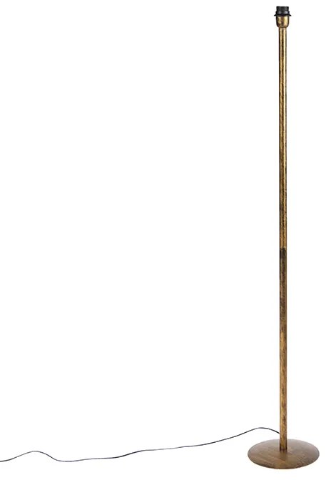 Klassieke vloerlamp goud - Simplo Modern Binnenverlichting Lamp