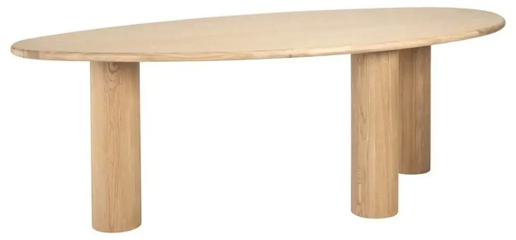 Richmond Interiors Oakley Eiken Eettafel Organische Vorm - 235 X 110cm.