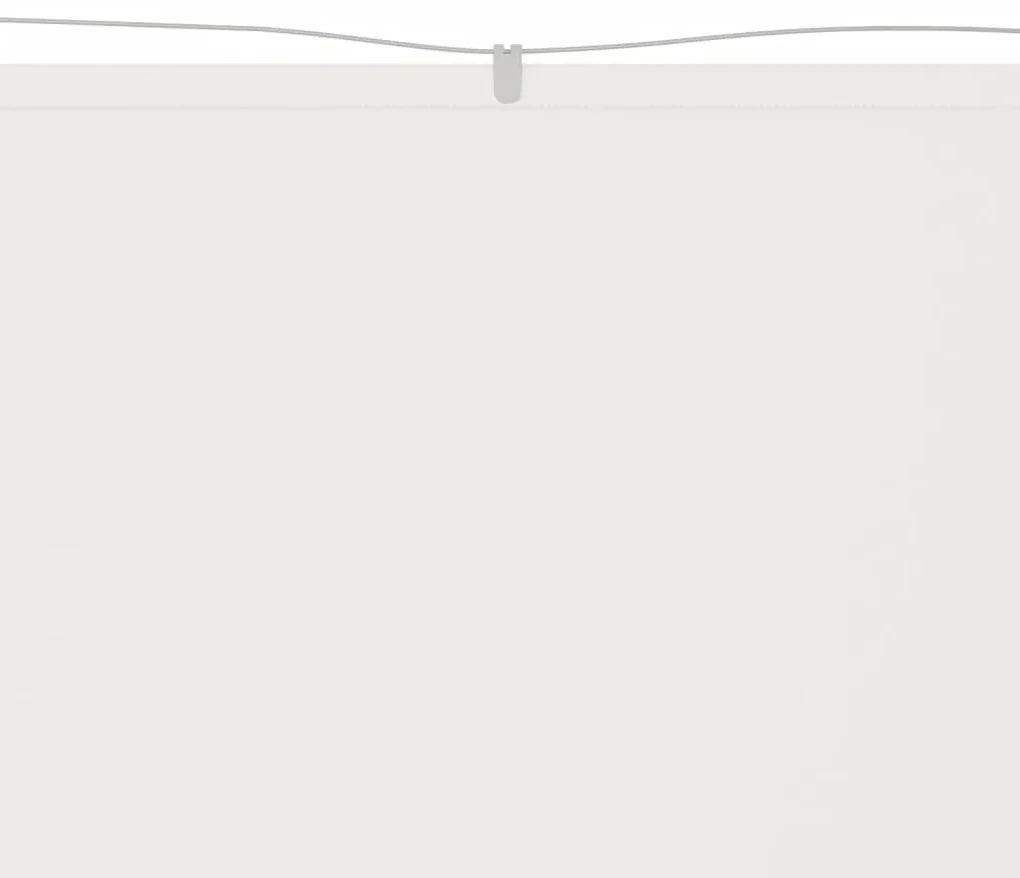 vidaXL Luifel verticaal 180x1200 cm oxford stof wit