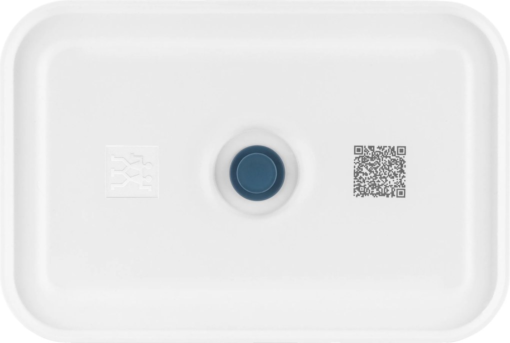 ZWILLING Fresh & Save Vacuüm brooddoos L plat, Kunststof, semitransparan-La-Mer blauw - Fresh & Save - ZWILLING