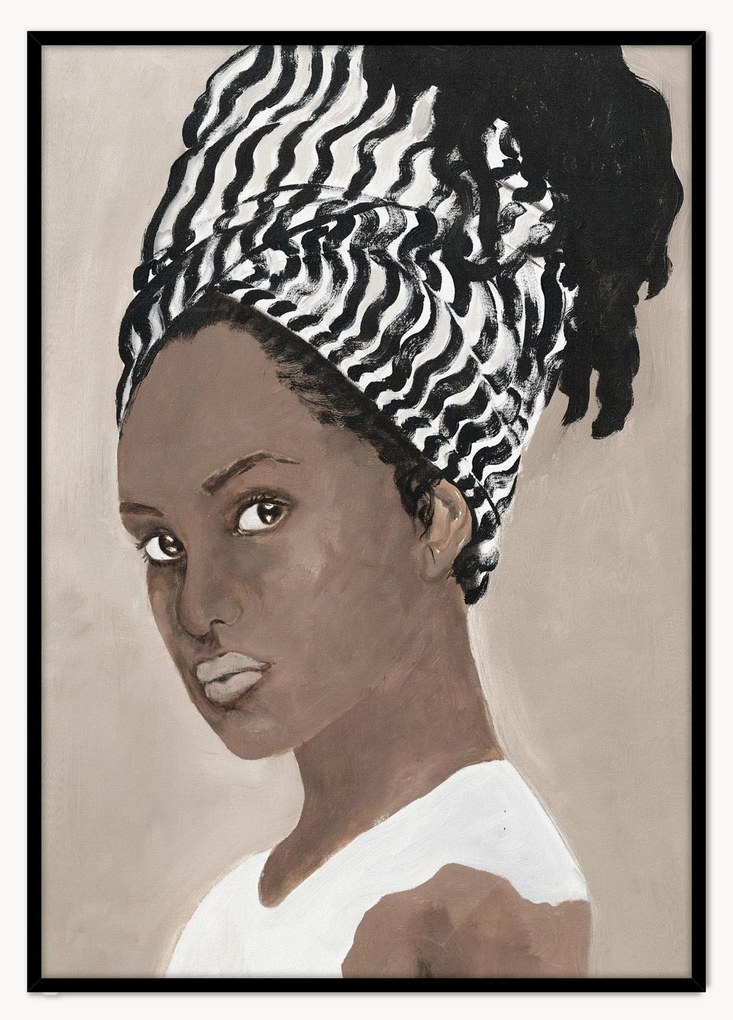 Ingelijste digitale print Inspired