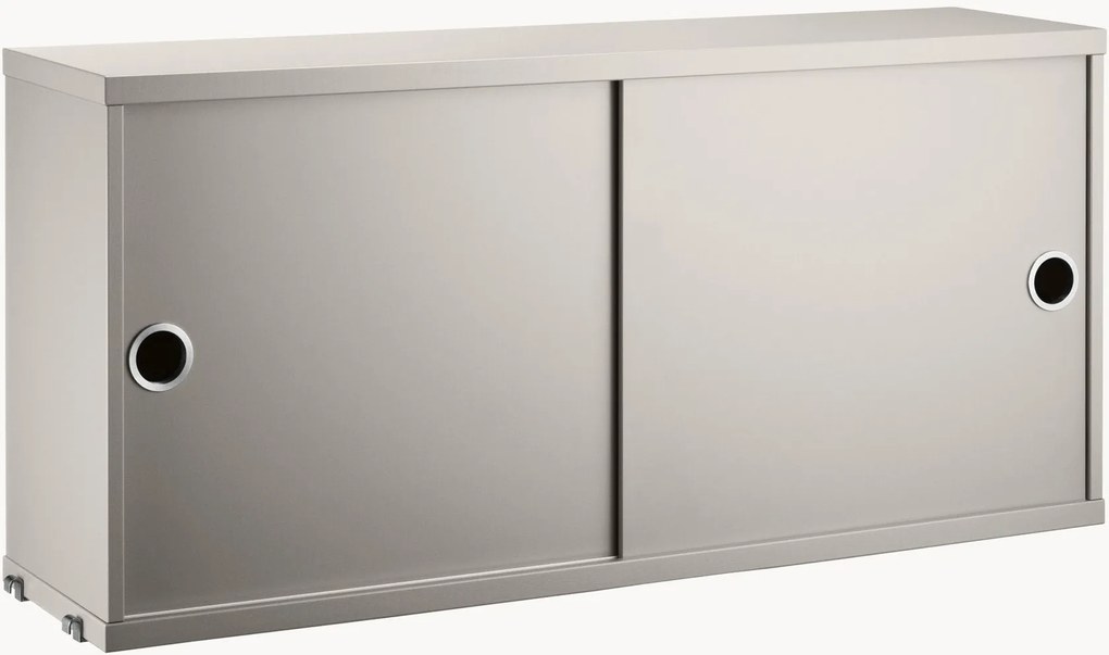 Kast String System met schuifdeuren, B 78 x D 20 cm