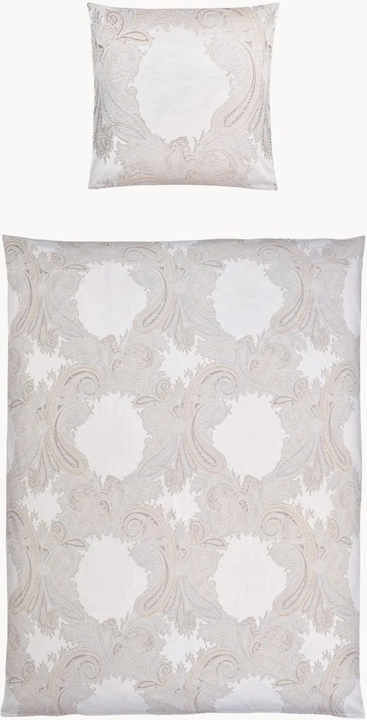 Katoenen jacquard dekbedovertrekset Grace
