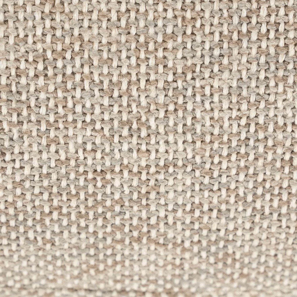 Eleonora Mikky Design Fauteuil Walnoot En Taupe Stof