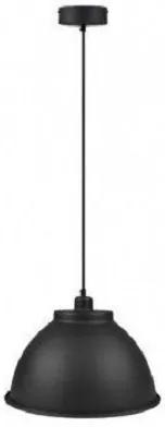 Saniclass Njoy industriële hanglamp 38x25cm zwart SD-2020-05