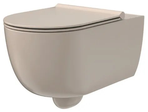 Xenz Gio Wandcloset - vortexspoeling - rimfree - Zand mat AL8803-44