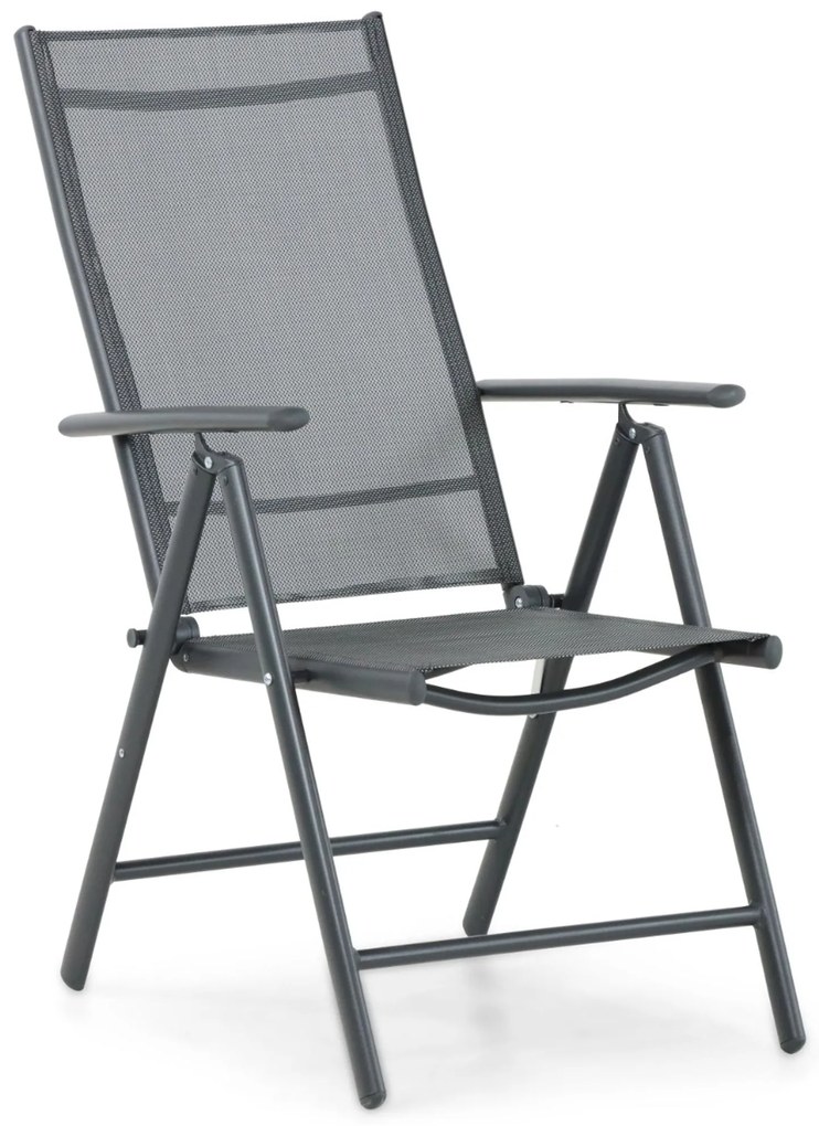 Domani Furniture Manu Standenstoel Aluminium/textileen Grijs