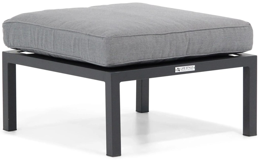 Loungeset tuin 4 personen Wicker Grijs Garden Collections Toronto/Arenas