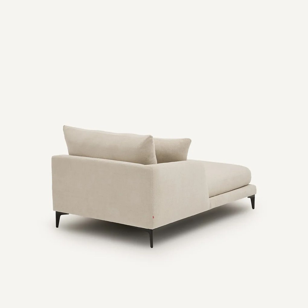 Longchair van gevlochten polyester, MODERNISTE, ontwerp Emmanuel Gallina