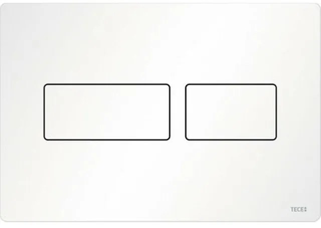 TECE Solid Bedieningsplaat - duospoeltechniek - mat wit 9240433