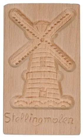 Speculaasplankje met stellingmolen, groot