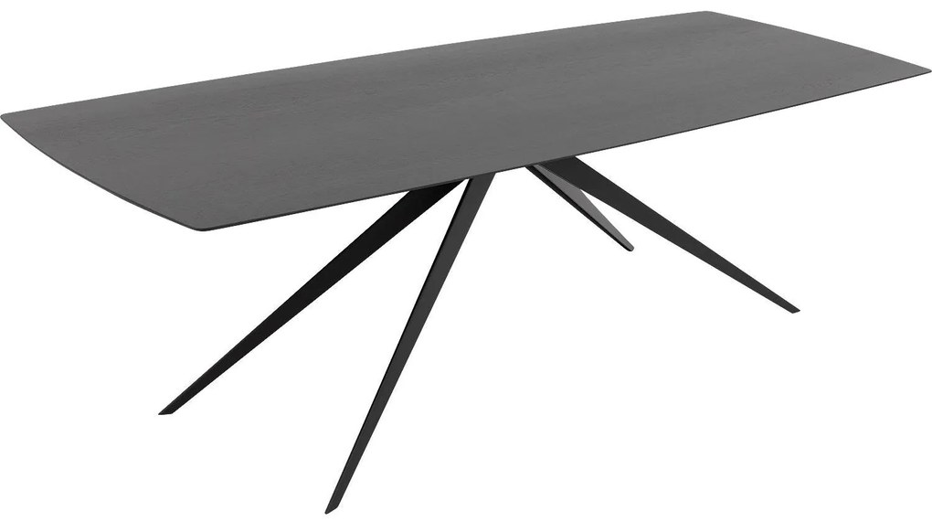 Goossens Excellent Eettafel Uniek, Semi rechthoekig 240 x 100 cm