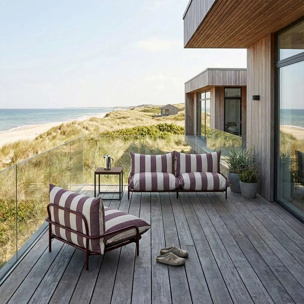 Mollis Lounge Zitzak 2 Seater Outdoor - Renesse Chestnut