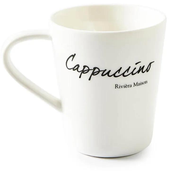 Rivièra Maison - Classic Cappuccino Mug - Kleur: wit