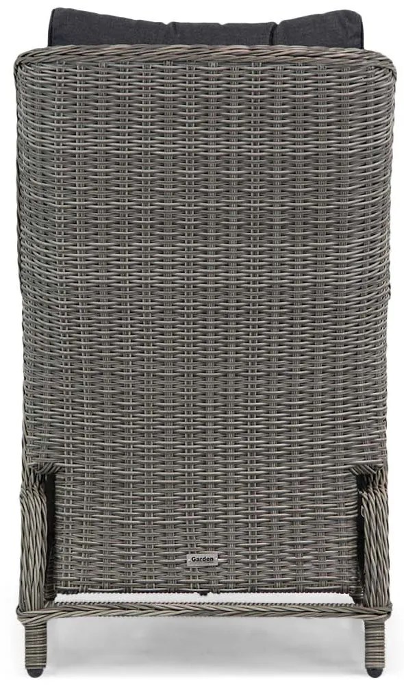 Tuinset 10 personen 400 cm Wicker Grijs Garden Collections Kingston/Brighton