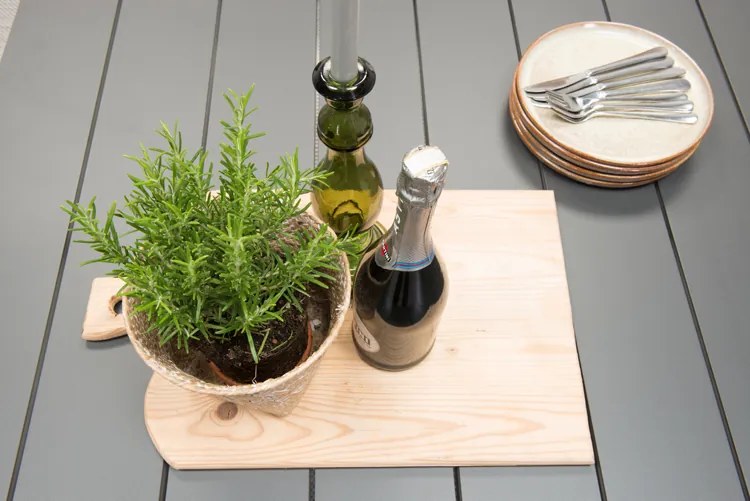 GI Cube lounge-/dining tuintafel 120x120 cm. - Antraciet OP=OP