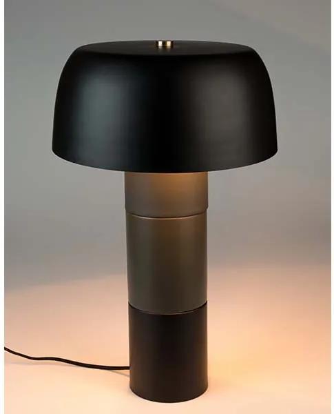 Tafellamp Tricolore zwart