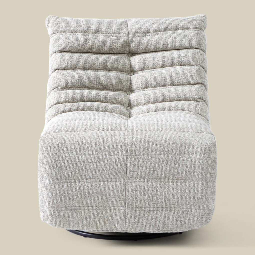 Retro Relaxfauteuil Beige