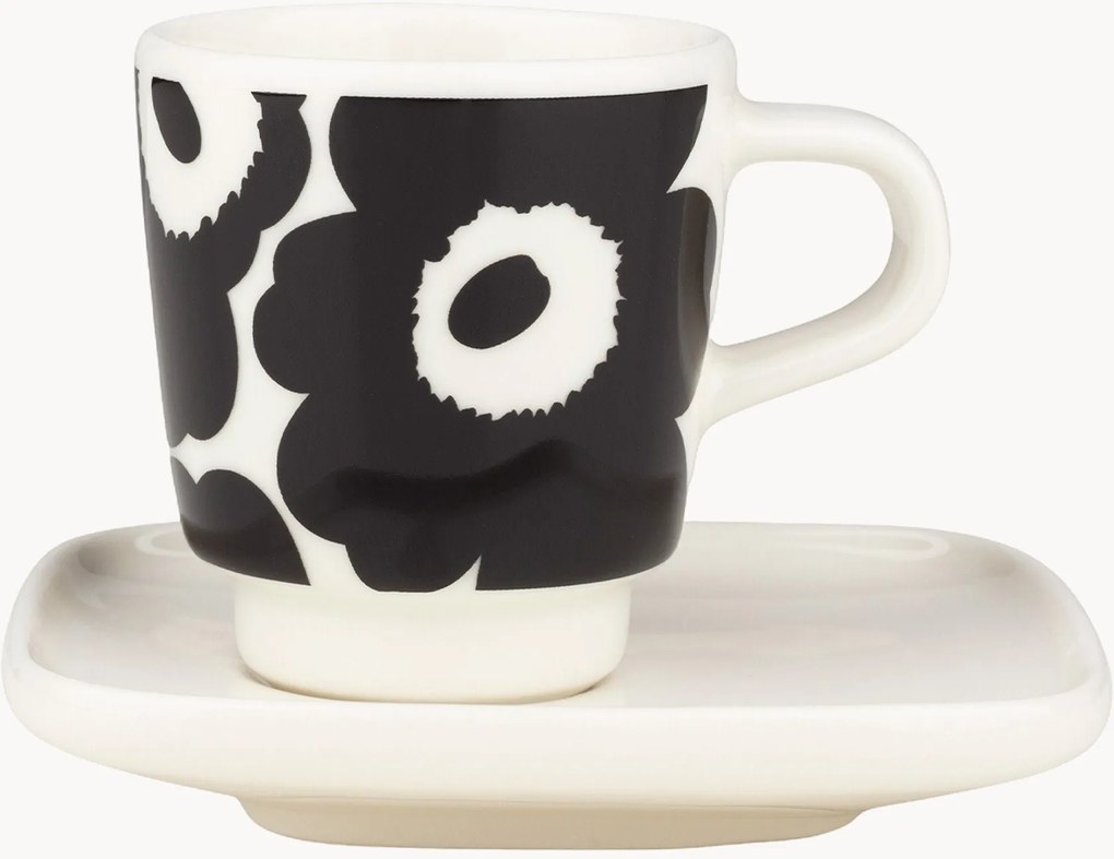 Espressokopje & schoteltje Unikko