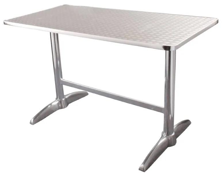 RVS tafel 120x60cm