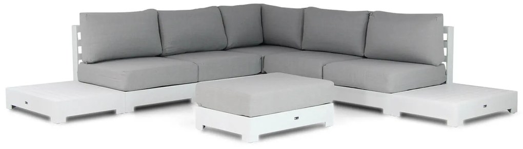 Loungeset 5 personen Aluminium Wit Santika Furniture Santika Phantom