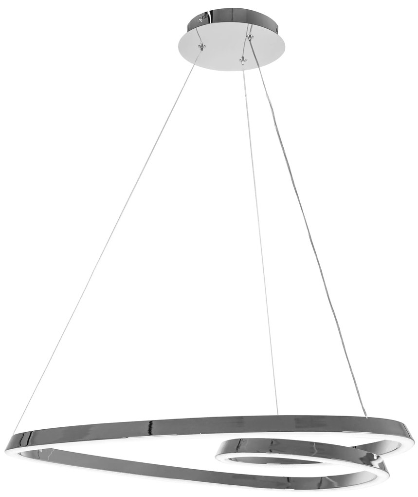Plafondlamp Ophanglus LED Afstandsbediening APP798-cp Chroom