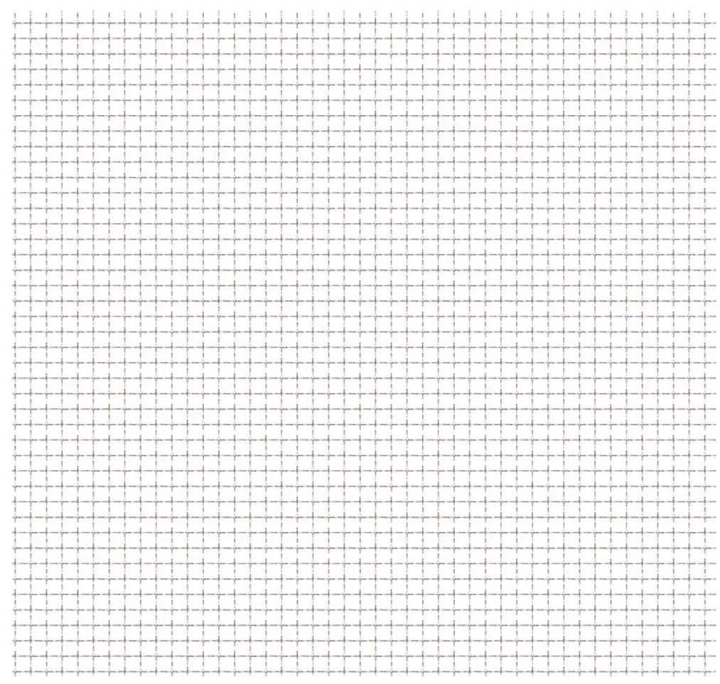 vidaXL Draadhek geweven gaas 50x50 cm 31x31x3 mm roestvrij staal