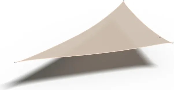Platinum Sun&amp;Shade Coolfit schaduwdoek driehoek 90° 570x400x400cm Ecru Wit