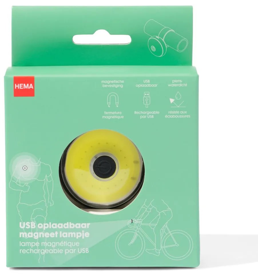 HEMA Magneetlampje USB Oplaadbaar Wit