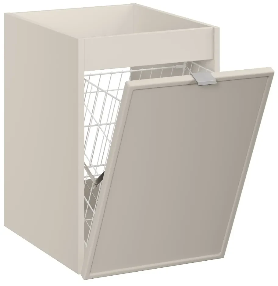 Comad Bella Cashmere onderkast 40x45cm met wasmand taupe