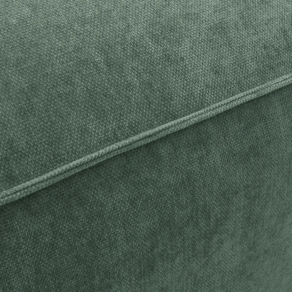 Modulaire hoekbank van getextureerd fluweel, Seven