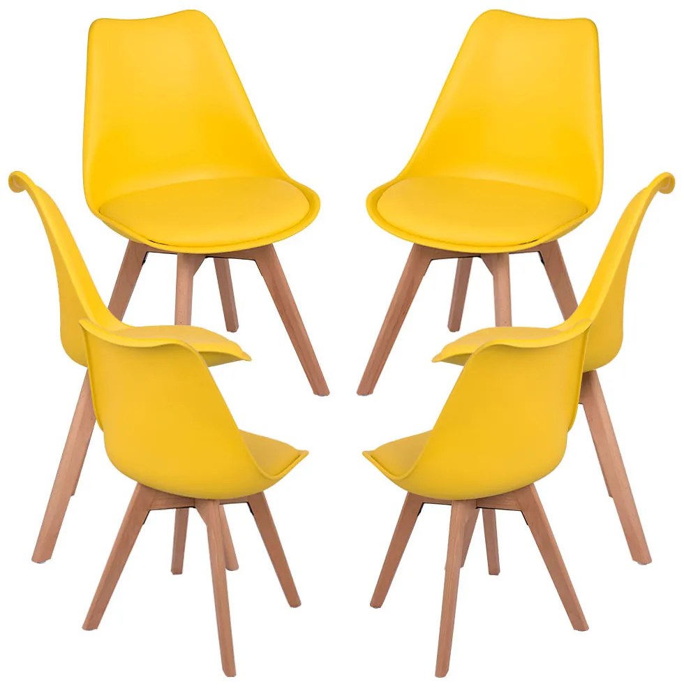Set 6 Synk Basic Stoelen