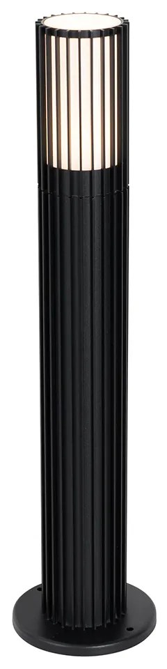 Smart buiten paaltje zwart 50 cm IP44 RGBW incl. Wifi GU10 50mm - Boris Modern GU10 IP44 Buitenverlichting