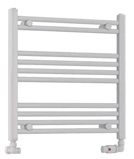 Eastbrook Wendover handdoekradiator 60x60cm 262W wit glans