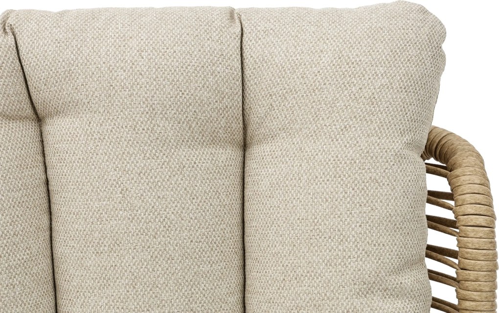 Tuinset 4 personen 180 cm Rope Zand/Beige Coco Alto/Sienta