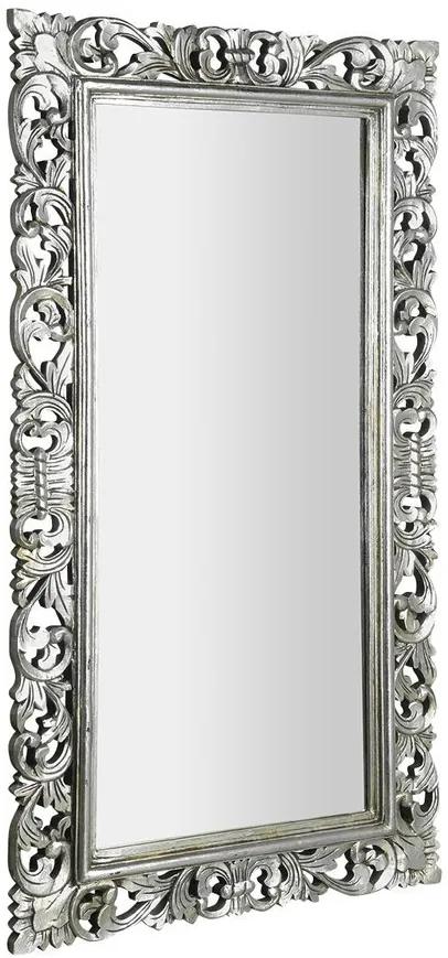 Sapho Scule spiegel met houten lijst 80x150 zilver antiek