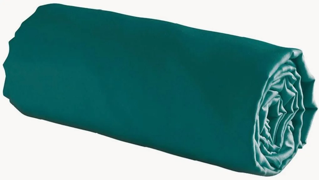 Katoenen satijnen hoeslaken Zanzibar