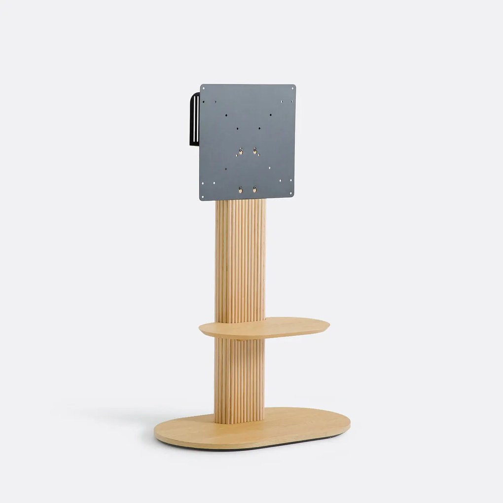 Vrijstaand tv-meubel, eikenfineer, Genna