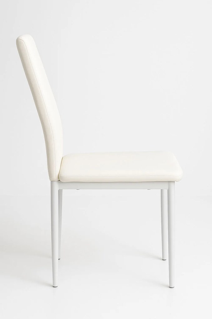 Pakket 4 Risol Stoelen Kunstleer