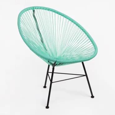 Nieuwe Acapulco fauteuil Groen – Jade - Sklum