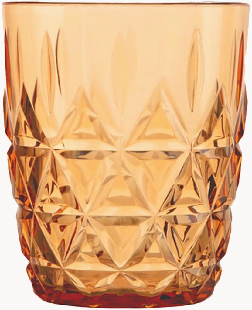 Picknickwaterglazen Juni, 4-delig