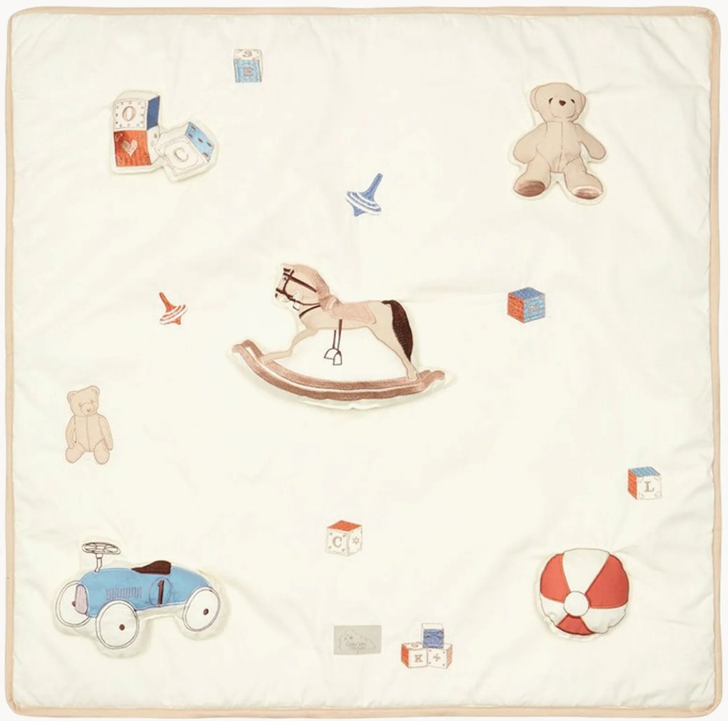 Speelmat Vintage Toys van biokatoen