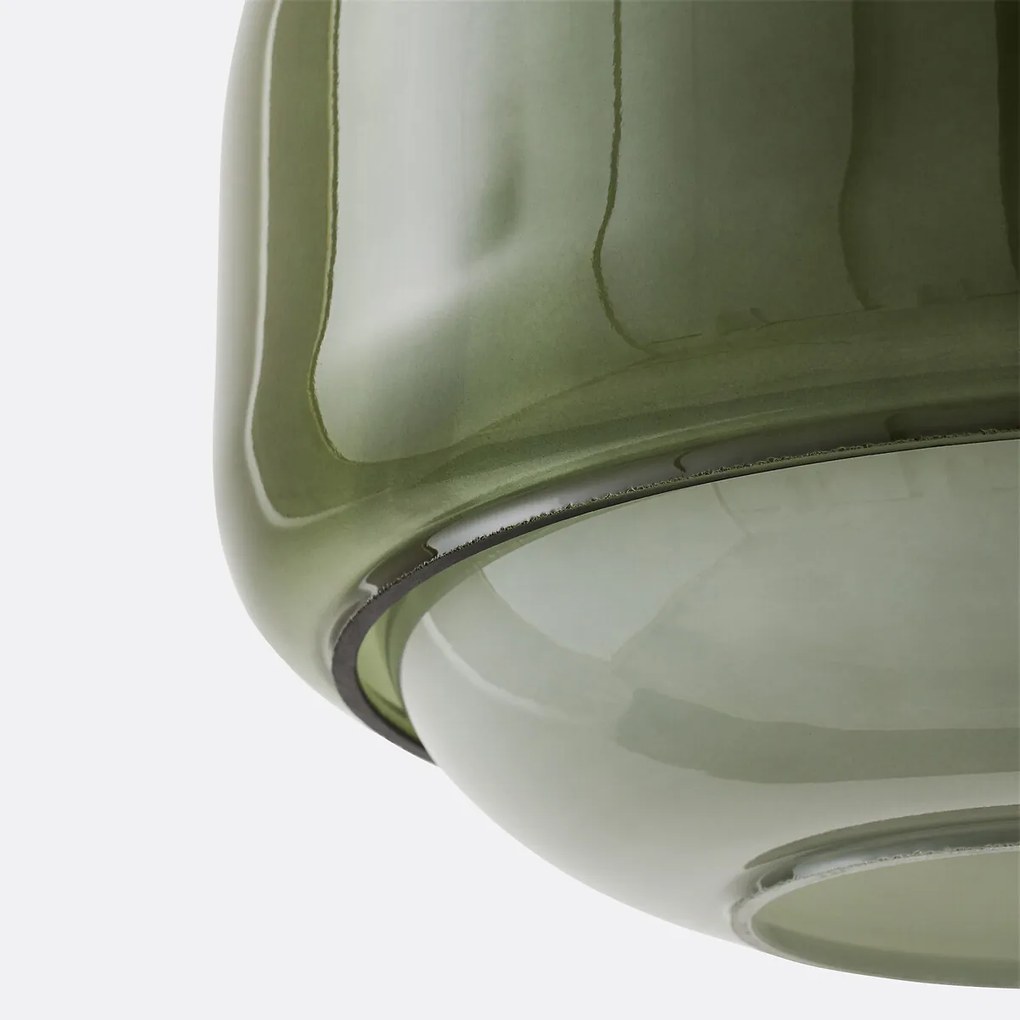 Hanglamp van gekleurd glasØ30,5 cm, KINOKO