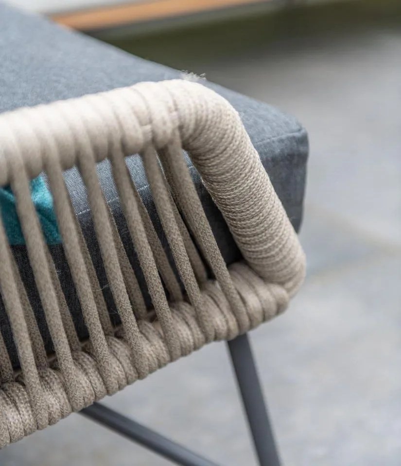 4 Seasons Outdoor Ramblas 2.5-zits loungebank SALE  Loungebank    taupe weerbestendig