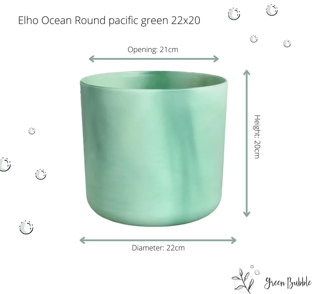 Pot Elho Ocean Round pacific green
