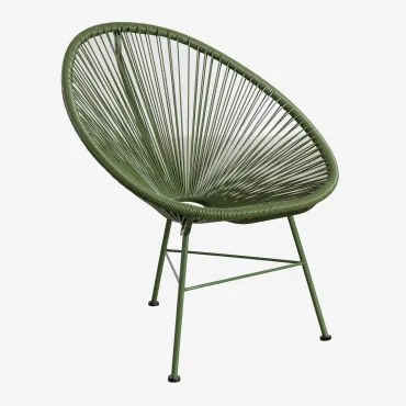 Set Van 2 Nieuwe Acapulco Tuinstoelen Groene Pesto - Sklum