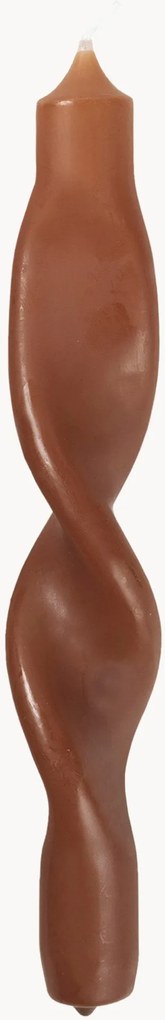 Handgemaakte steekkaarsen Twist (set van 2)